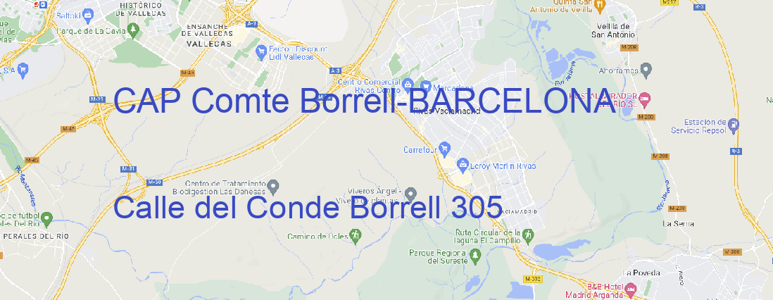 Oficina CAP Comte Borrell BARCELONA